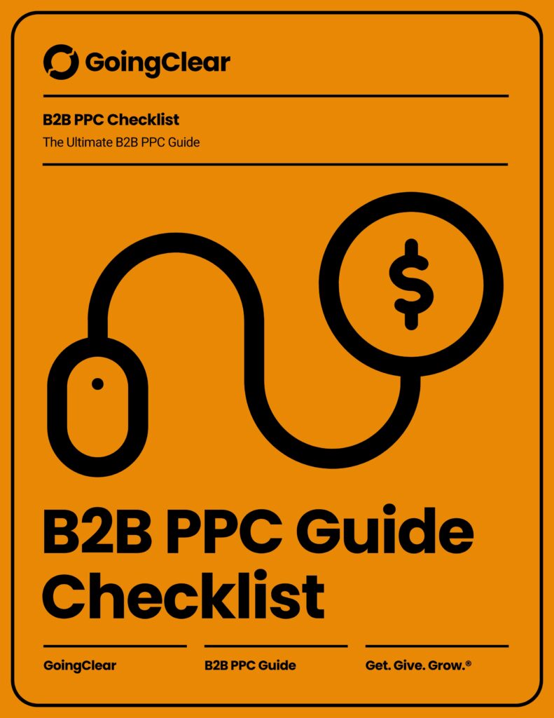 B2B PPC Checklist Download | GoingClear