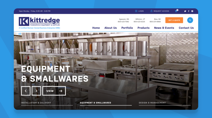 b2b ecommerce website example